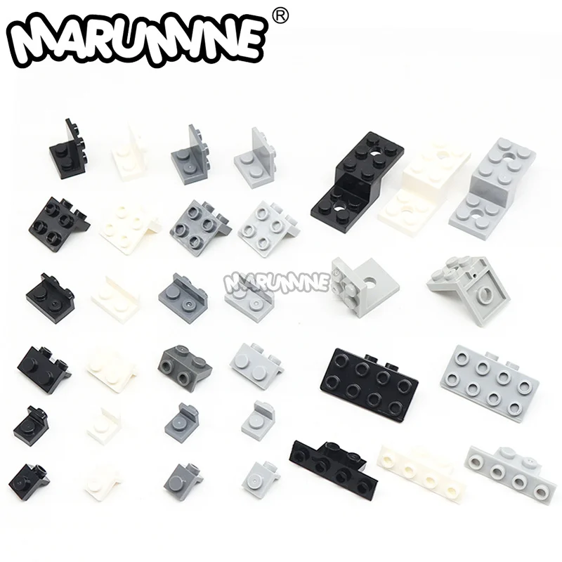 Marumine 120PCS MOC Bracket Connectors 36841 99781 44728 10201 93274 3956 11215 DIY Construction Building Blocks Children Toys