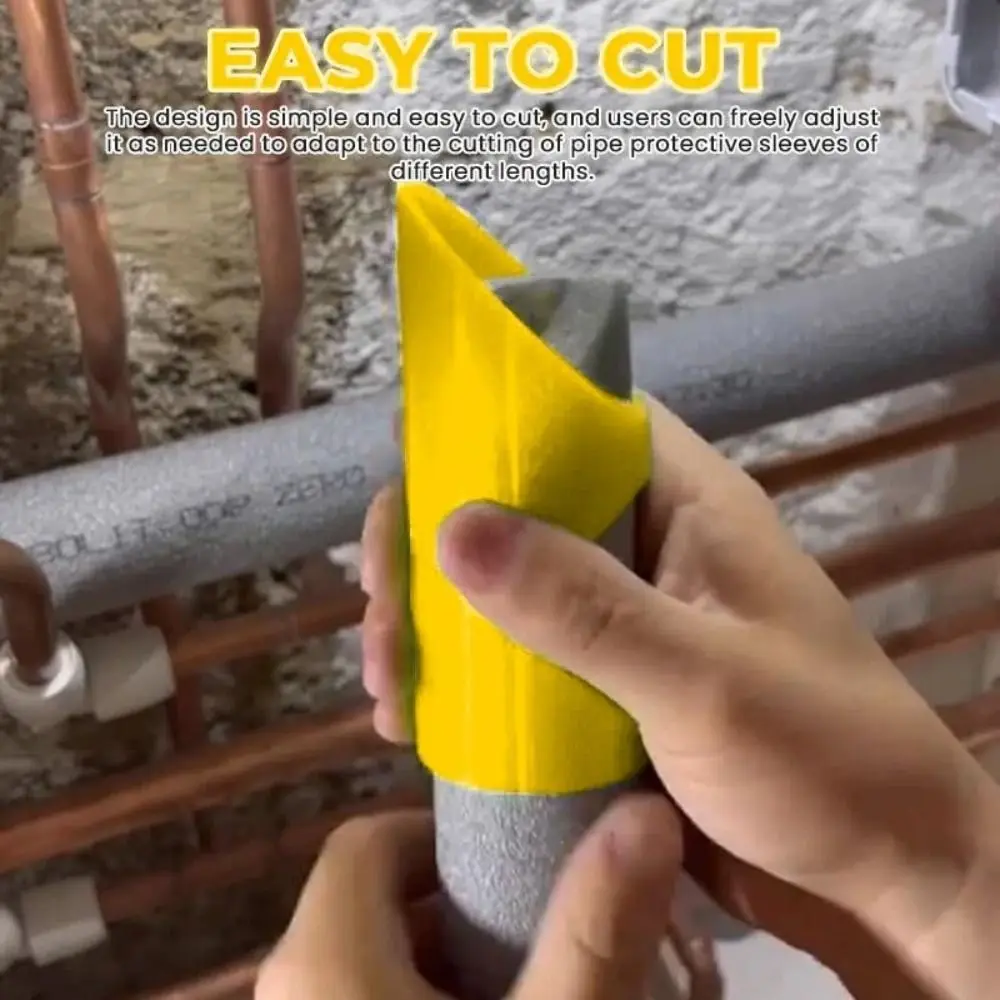 3Pcs Easy To Use Foam Pipe Cutting Tool Durable Three-Tube Insulation Cutting Fixture Commercial Places Flame Retardant Tube