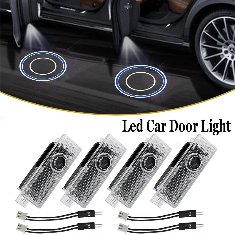 

LED Car Door Welcome Courtesy Lamp Projector Light for BMW X5 E70 E60 F10 F20 F30 X3 X6 Z E90 E92 E83 E87 E46 3 5 6 7 series