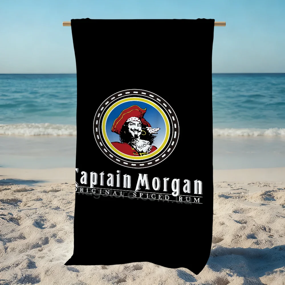 M-Morgan-ES logo luxury Towel Beach Quick Dry Soft Pool Towels Gift for Travel Gym Shower Camping sports