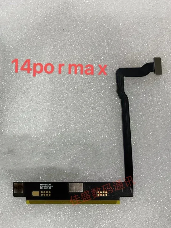 Flex de pantalla sin IC táctil para iPhone 12 13 14 15 Pro Max Plus cable vacío genuino de pantalla LCD piezas de reemplazo 4
