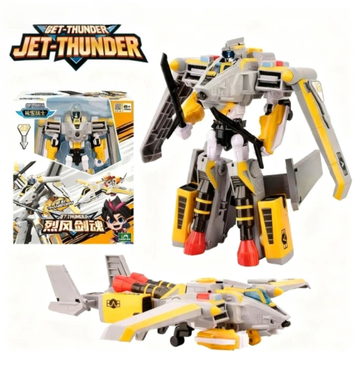 Torobo Warriors Galaxy Detectives 6 Liiefeng Espada Soul Boy Transformando Modelo de Robô Brinquedo para Presentes das Crianças