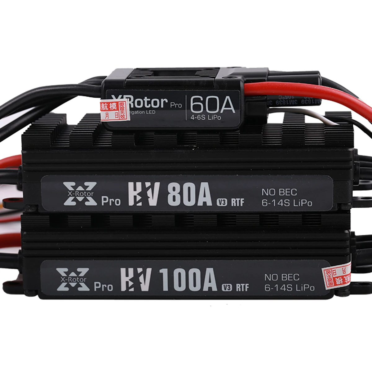 Original Hobbywing XRotor 60A Low V Pro 80A 100A HV V3 ESC for DIY Agricultural Multirotor Drone High-voltage Version of ESC