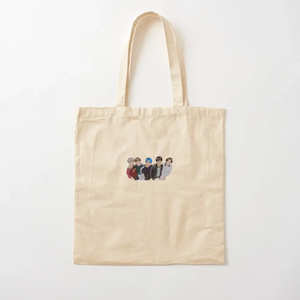 

TXT run away Tote Bag tote bag university Portable shopping bag