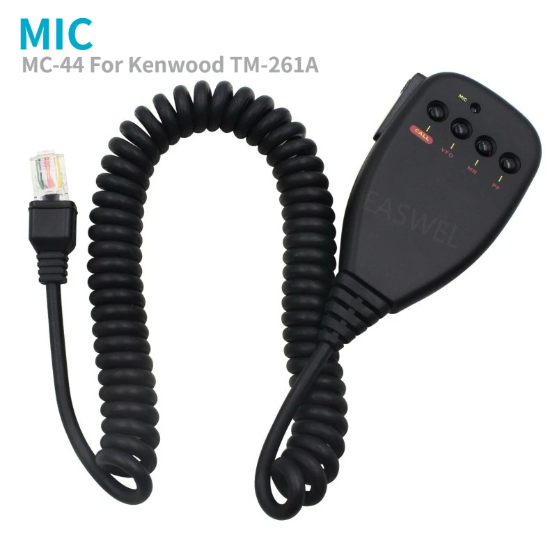 

Сверхмощный портативный микрофон MC-44 RJ-45, 8-контактный разъем для Kenwood TM-261A TM-271A TK-868G TK-768G TM-471 TK-768G TK-7108M Радио