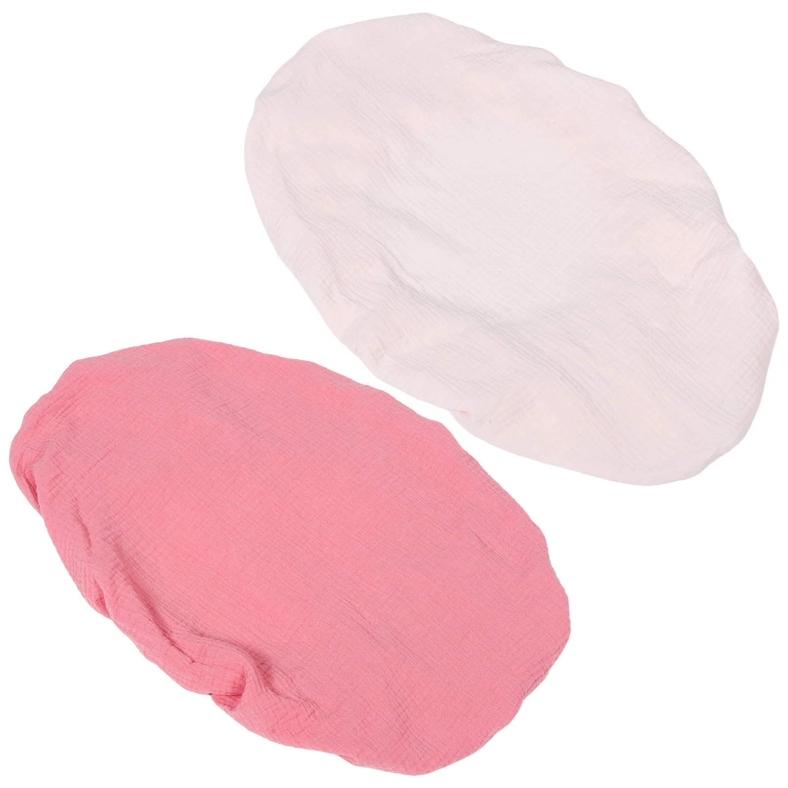 

2Pcs Breathable Cotton Crib Sheet Removable Changing Pad Cover for and Easy Cleaning Baby Changing Pad Covers