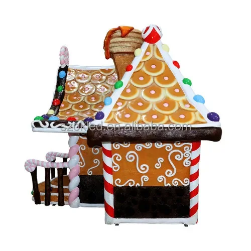 Casa Páscoa Cheddar Gingerbread Teddy Bear Quebra-Nozes Dragão Santa Panda Abóbora Gorila Decoração do feriado