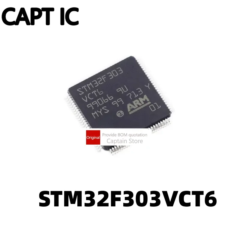 5PCS STM32F303VCT6 LQFP100