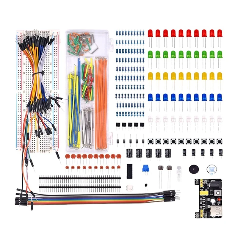 Kit de composants électroniques, résistance de câble de platine de prototypage 830 Points de connexion Applicable pour R3, fabrication soignée