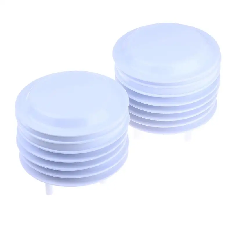 1pc ABS Weather Station Shelter 6-10 Floors Round Weather Louver Box For Empty Instrument Shelter Meteorological Screen