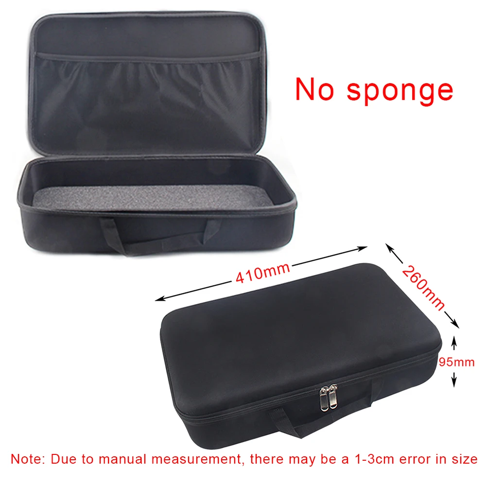 Eva Storage Bags For Drill Tools Kit Hard Travel Canvas Zipper Bag Tool Case For Electrician Hardware Organizer Box Carry Case