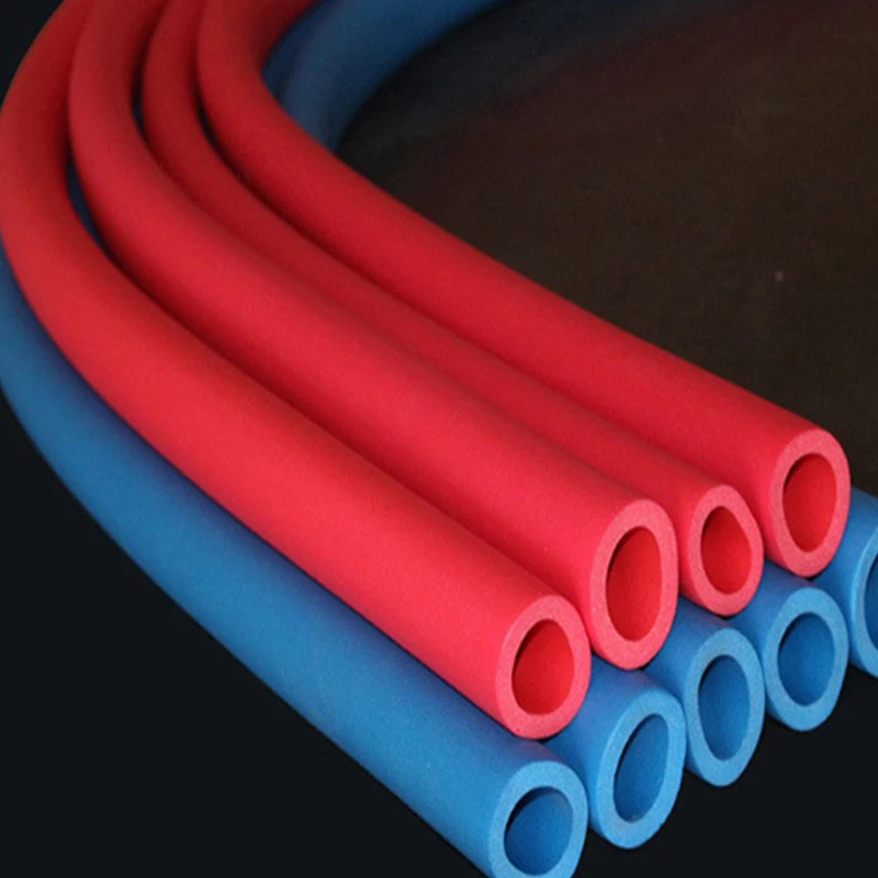 1PC Thermal Insulation Thermal Insulation Pipe 6MM-13MM Rubber Sponge Tube Air Conditioner Solar Water Heater Water Pipe Sleeve