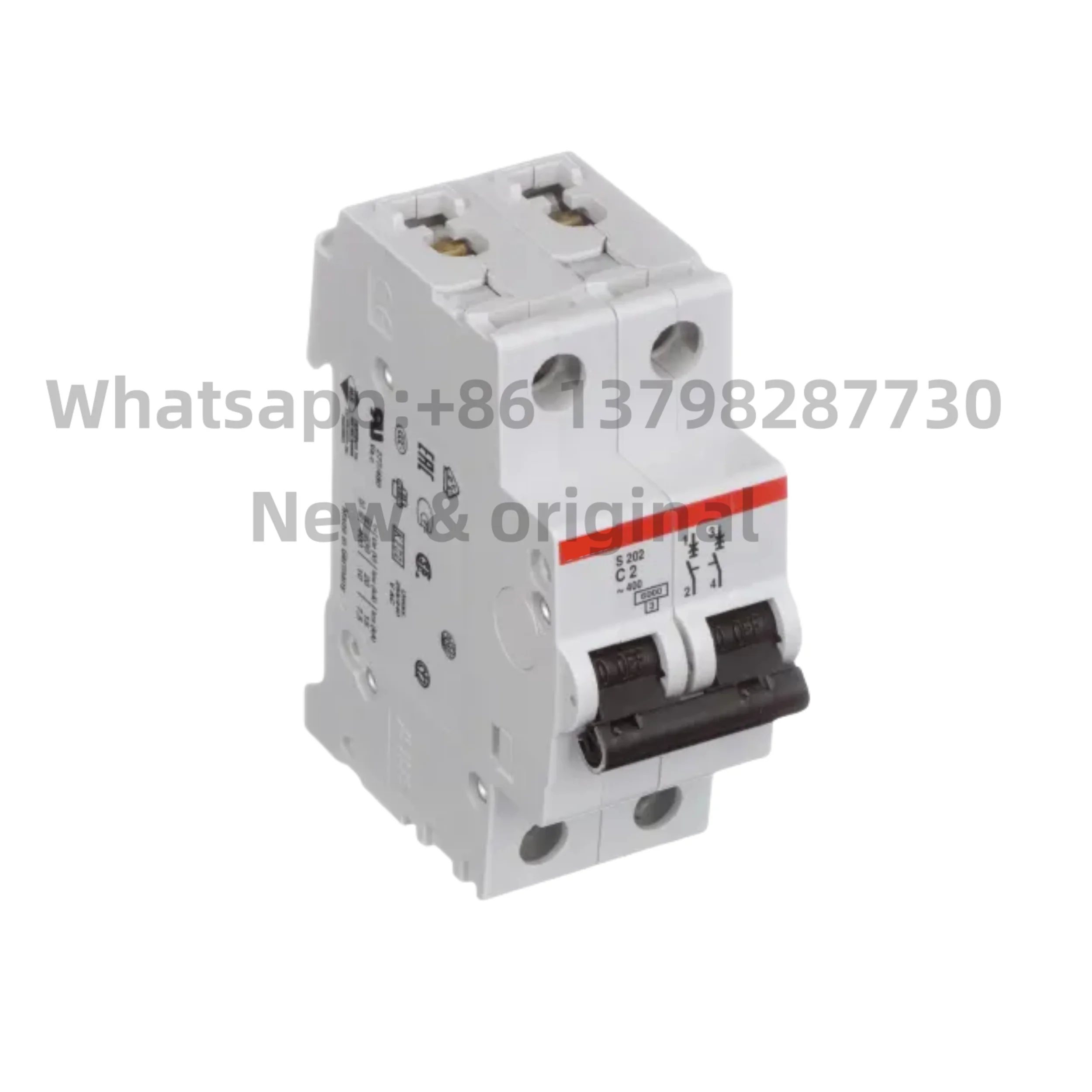 New original Miniature circuit breaker S202-C2 2P 2A air switch