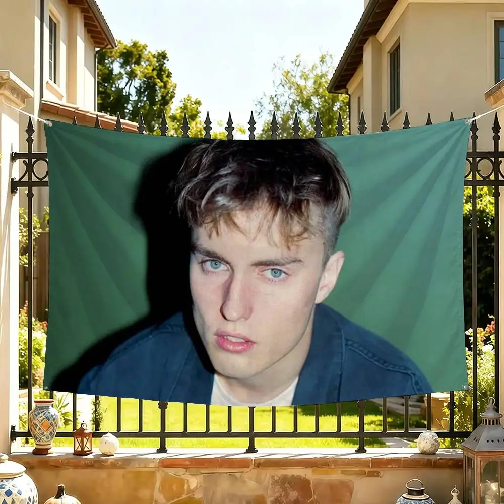 Sam Fender Singer  Flags Wall Hanging Tapestry Outdoor Garage Room Decorative flag Background Blanket