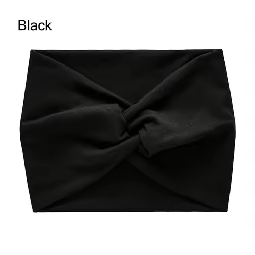 Hair Accessories Twisted Extra Large Thick Wide Headbands Turban Workout Headband Head Wraps for Women - Image 7
