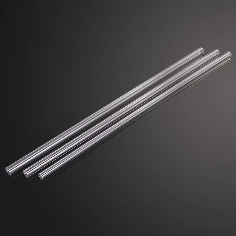 2 PCS 500mm PETG Water Pipe Acrylic Rigid Tubing Hard Tube For Water Cooling Pipeline construction OD 12/14/16MM