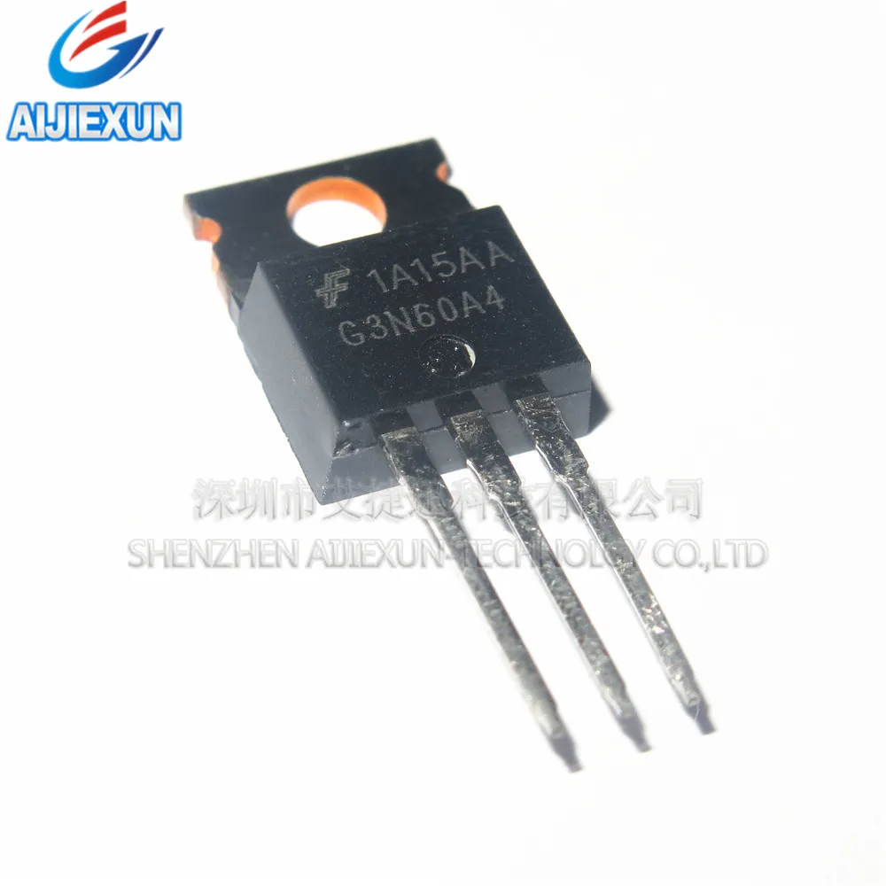 

5 шт. HGTP3N60A4D G3N60A4 TO-220 600 В, SMPS серии N-канальный IGBT с антипараллельным гиперходовым диодом на складе 100 новых и оригинальных