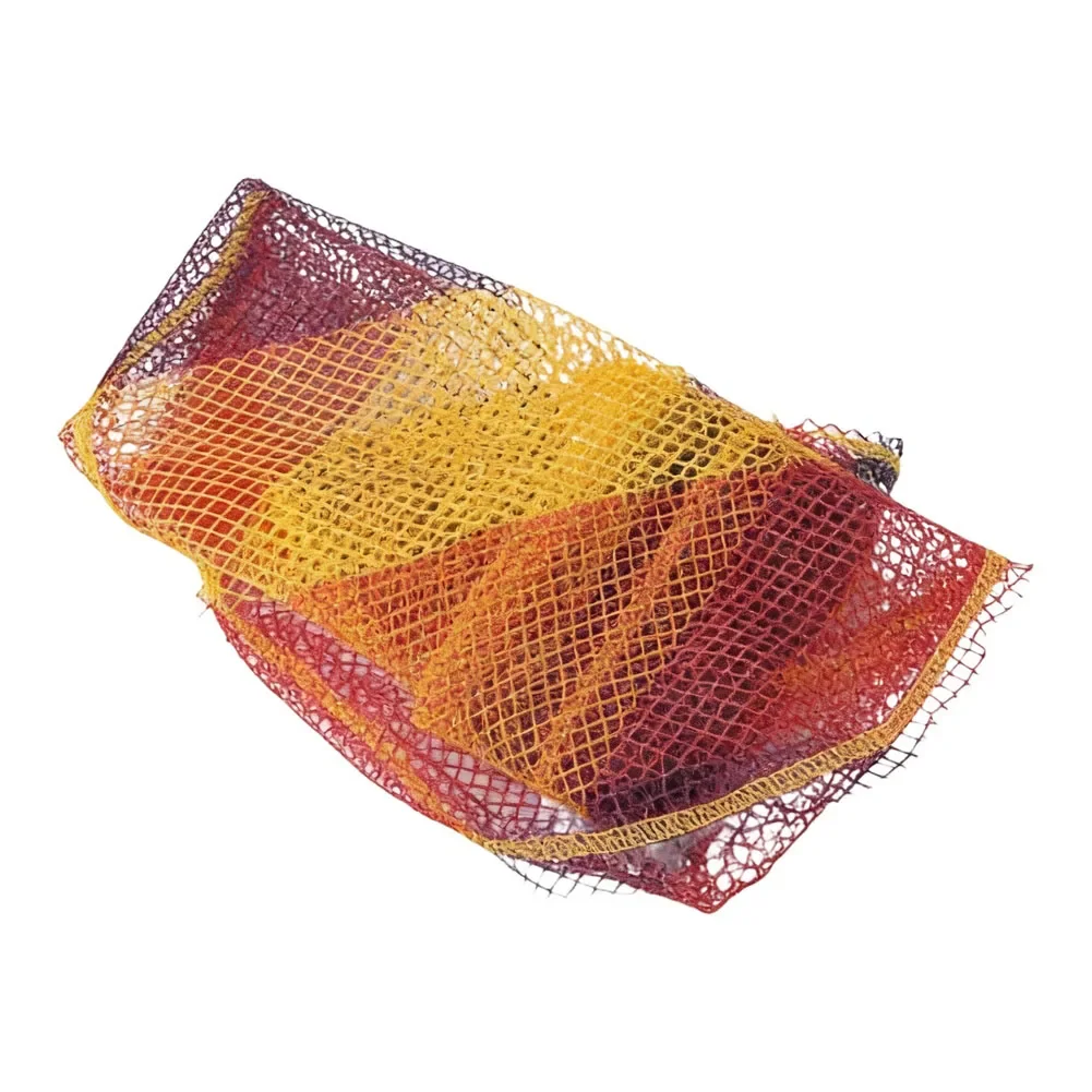 For Shore Fishing Fishing Landing Net Foldable Fishing Landing Net Fishing Net Yellow Resistant To Freshwater And Saltwater