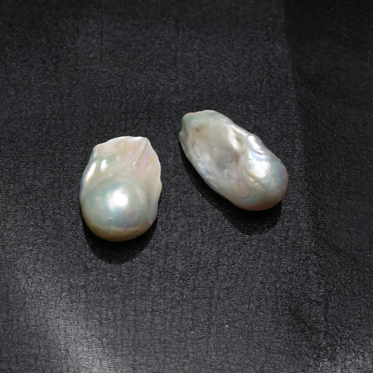 2pcs/set 16x30mm Non-porous Tail Bead Baroque Natural Freshwater Pearl Loose Beads for Jewelry Making DIY Accessories Wholesale