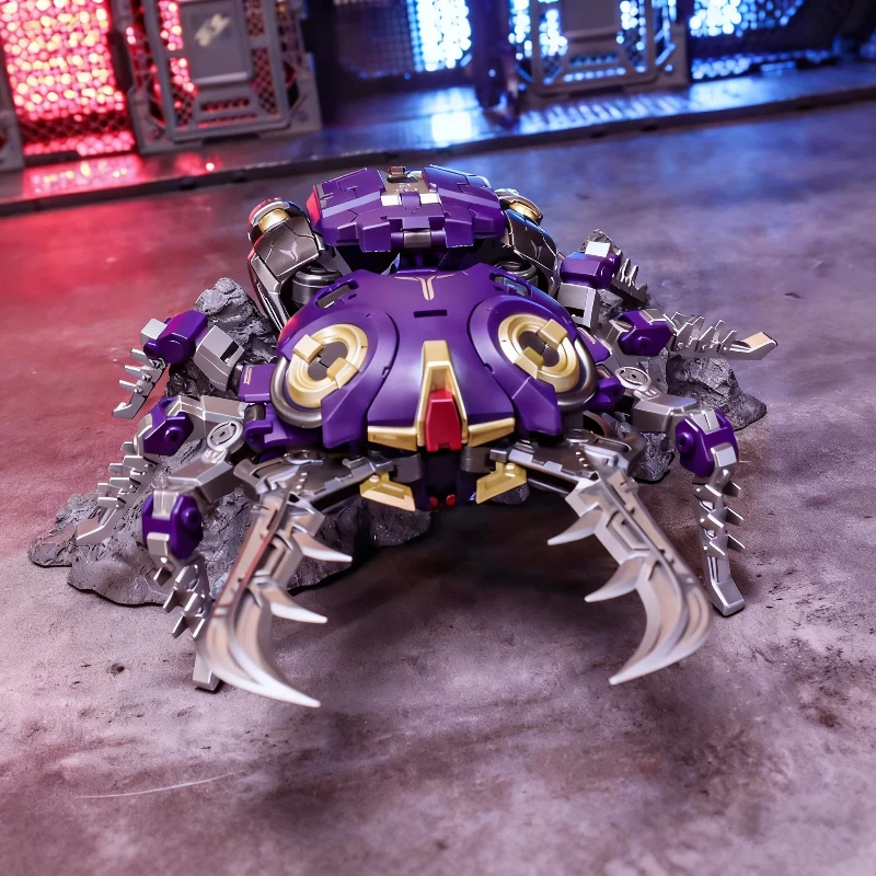 Cangtoys Trans Age 18cm Bergion Blacanidae figuras de acción escarabajo Mecha Kit montaje juguete Transformable Mecha modelo decoración niño regalo
