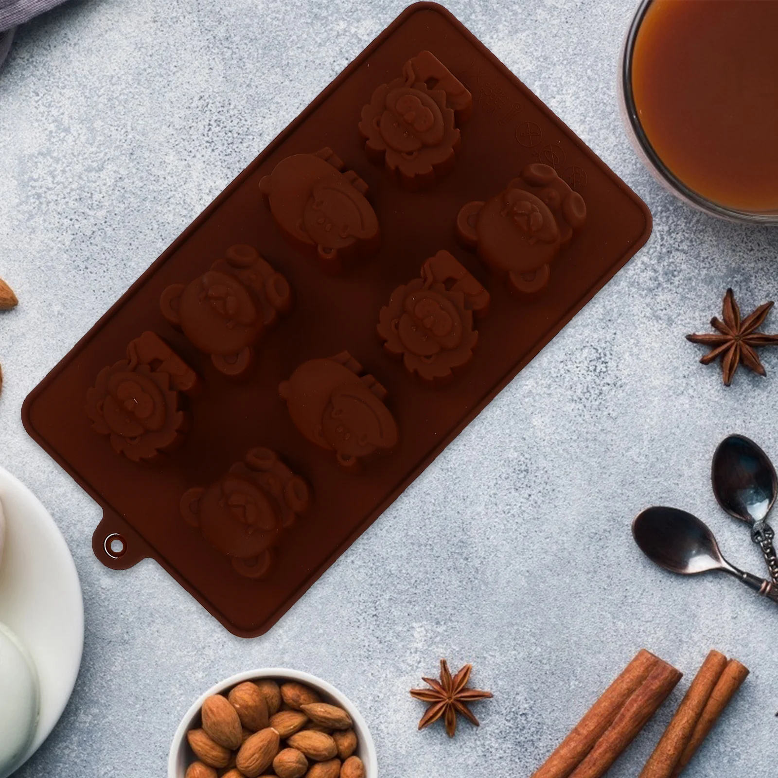 

2Pcs Insect Animal Chocolate Mold Silicone Candy Mould for Fondant Dessert Baking Cake Decorating Heat Resistant Freezer Safe