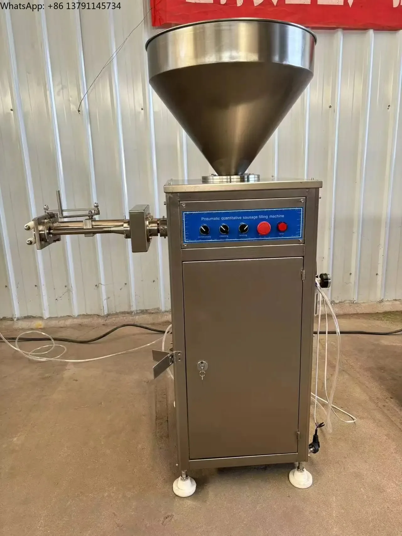 

High Quality Automatic Pneumatic Meat Quantitative Knotted Stuffer Filling Maker Sausage Machine
