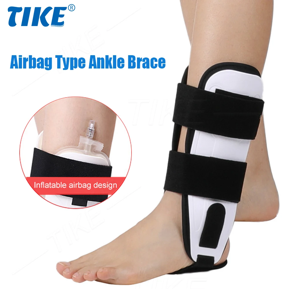 

TIKE Ankle Stirrup Support Brace Stabilizer, Stirrup Splint for Sprains Tendonitis Sprained Ankle, Reversible Left & Right Foots