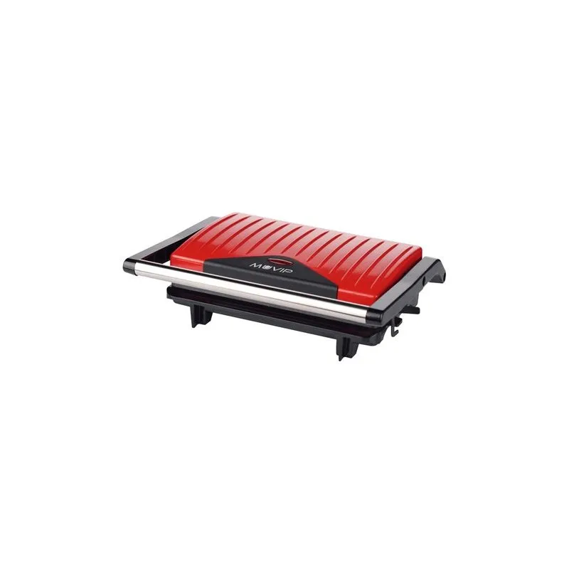 Muvip Sandwichera plate Lisa Inox 750W-tilting top plate-uniform pressure-handle cold touch MV0335 tintasycartuchos.com