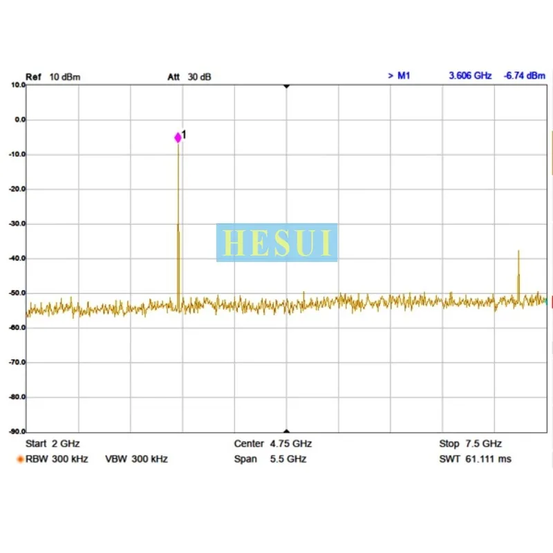 3.5GHz-4.2GHz RF microwave VCO can be used as a wideband sweep signal source Module