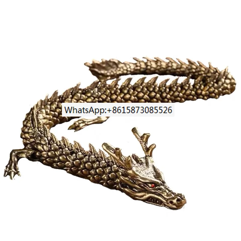 

select colour Movable bronze dragon ornaments, divine dragon zodiac dragon collection exhibition hall decoration crafts