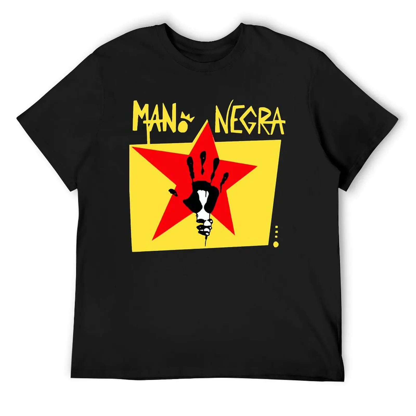 

Mano Negra Cool Vintage T-Shirt summer 2025 clothes oversizeds Men's t-shirts