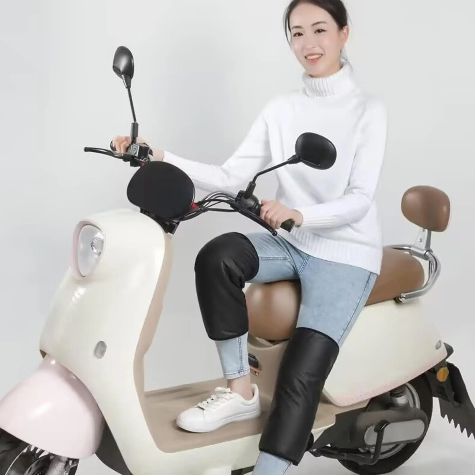 

Cycling Leg Warmers Leg Thermal Sleeve Winter Knee Warmers For Cycling Motorcycle Bike Winter Sports Daily Commuting Camping