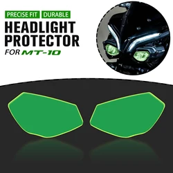 Motorcycle Accessories Headlight Protection Sticker Head Lamp Light Lens Cover Protector For Yamaha MT-10 MT10 2023