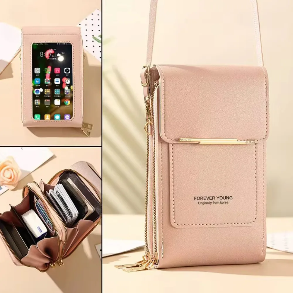 

New cell phone bag female crossbody small bag lightweight mini ladies change documents shoulder bag
