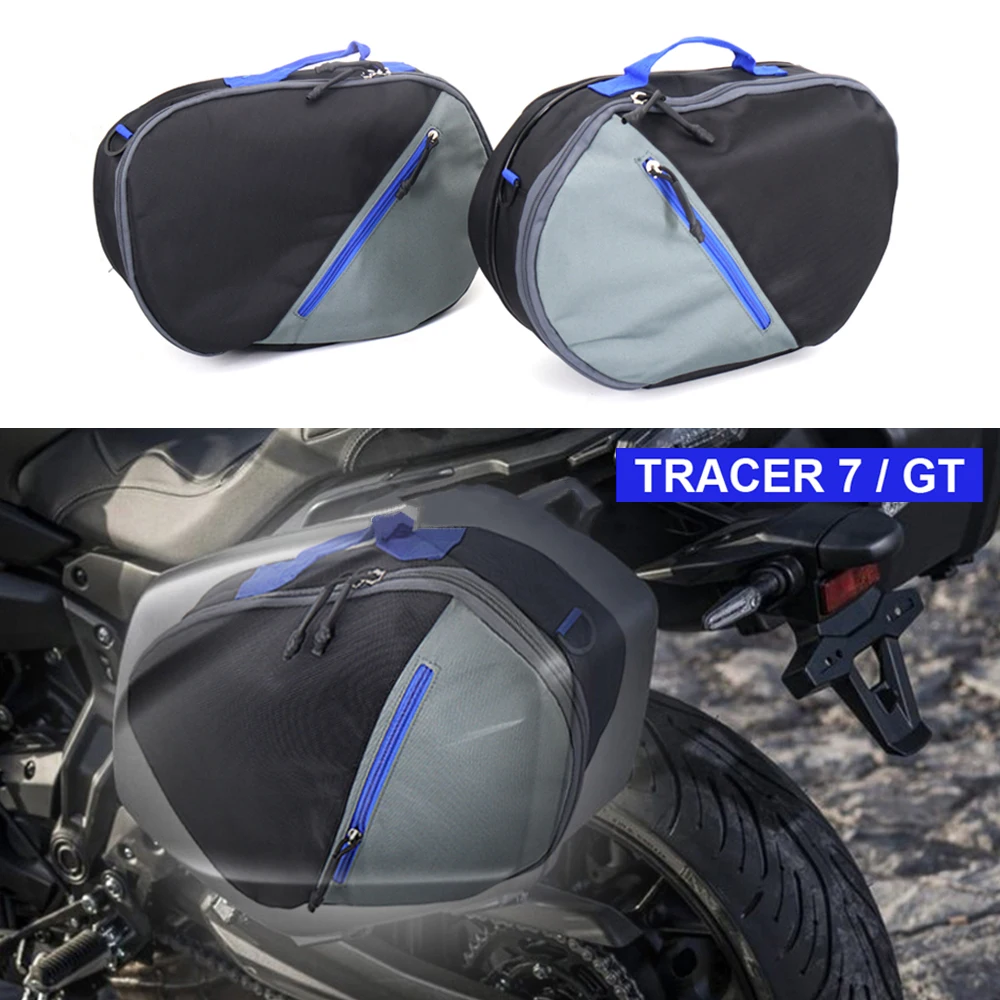 

Motorcycle Saddlebag Luggage Pannier Liner Bags Waterproof Side Bags Suitable For Yamaha Tracer 7 GT Tracer 700 Tracer 2020-2024