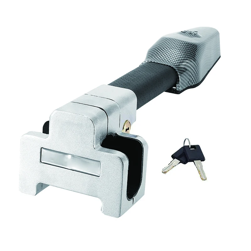 Universal Car Steering Wheel Lock Universal Security Car Anti Theft Safety Alarm Lock Retractable Anti Theft Protection T-Locks
