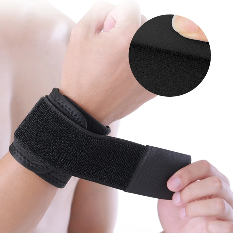 Adjustable Wrist Support Straps Wristband Protector Wrist Brace for Fitness Weightlifting, Wrist Wraps Wrist Pain Relief