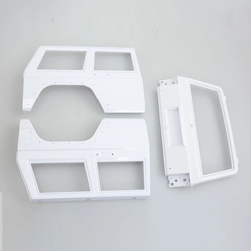 AX 313/ 324 interasse simulato Cherokee White Car Shell Ready-made Hard Shell per 1/10 RC Crawler Car Traxxas TRX4 parti fai da te