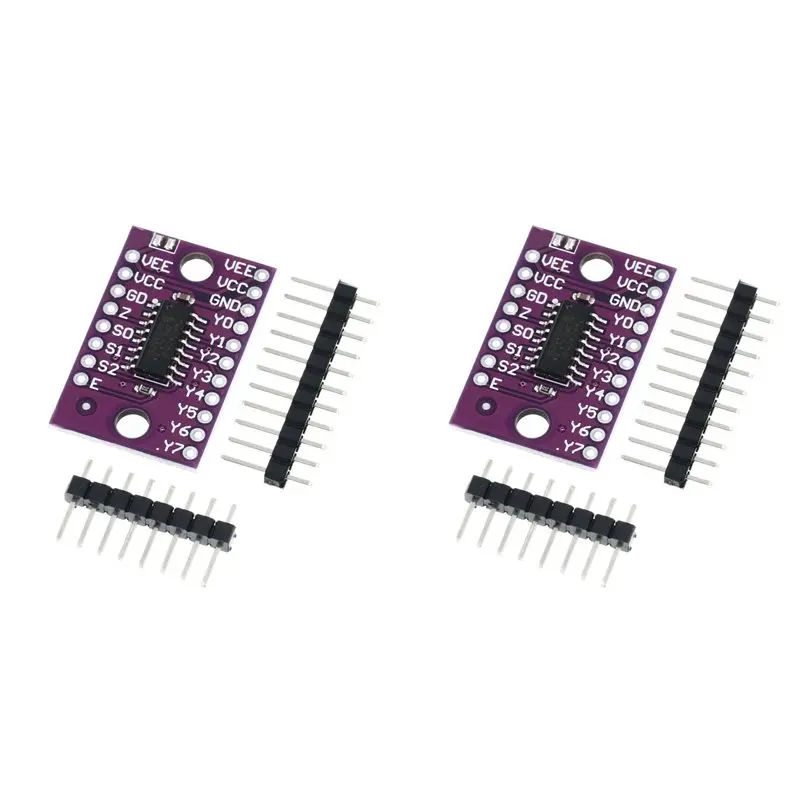 Module sélecteur multiplexeur analogique 8 canaux CJSD-2X 74HC4051, multiplexeurs, distributeur, résolveur