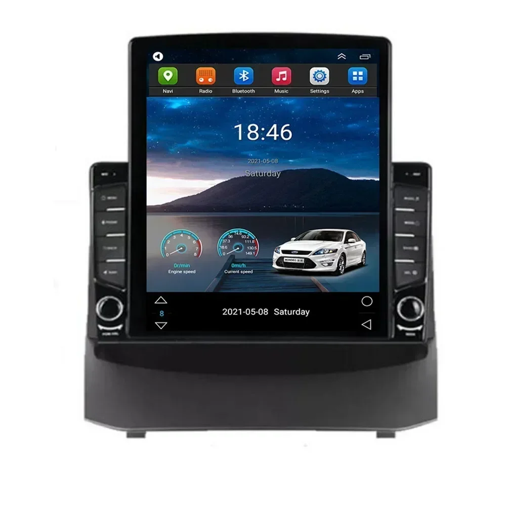 For Tesla Style 2 Din Android 13 Car Radio For Ford Fiesta Mk 6 2008 - 2035 Multimedia Video Player GPS Stereo Carplay DSP RDS