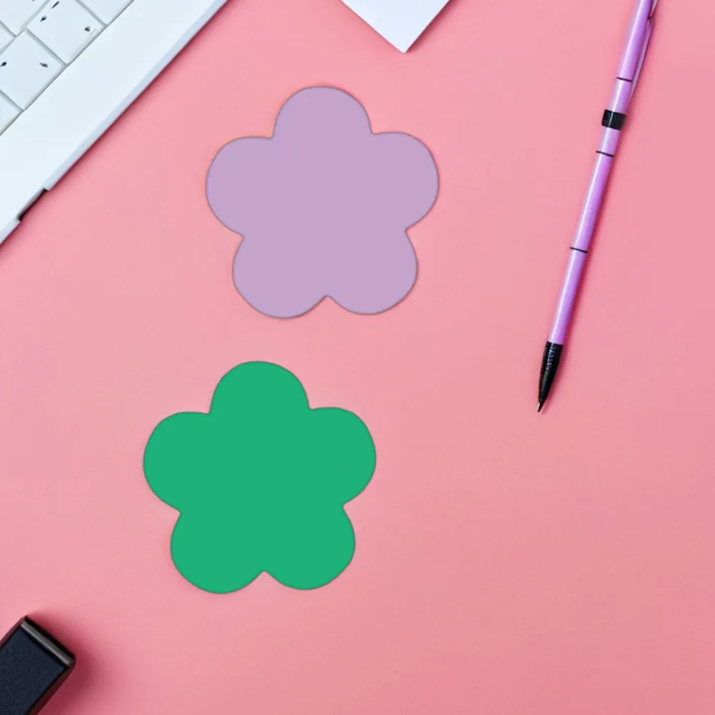 108Pcs Sturdy Flower Shape Cardstock Cutouts Bulletin Board Decor Classroom Decoration Spring Theme Colorful Educational Display
