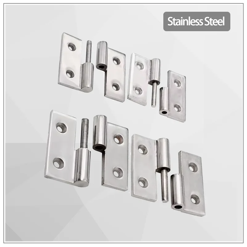 

304 Stainless Steel Detachable Hinges Industrial Heavy Machinery Equipment Accessories Thickened Bearings High Hinges
