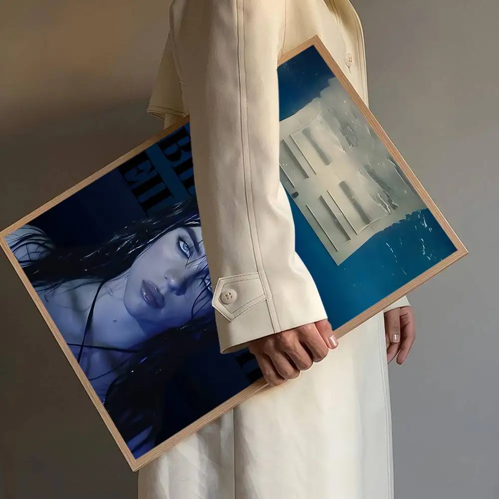 ضربني الصلب والناعم B- BillieS أنيمي الملصقات لزجة الديكور اللوحة جدار الفن ورق الكرافت الأبيض جدار ديكور