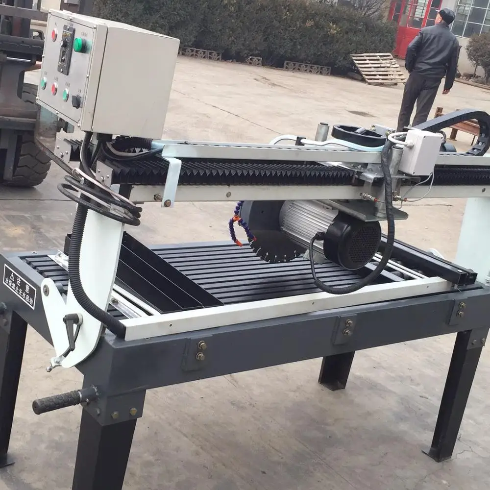 Automatische Naturstein-Fliesen Granit-Schneidemaschine