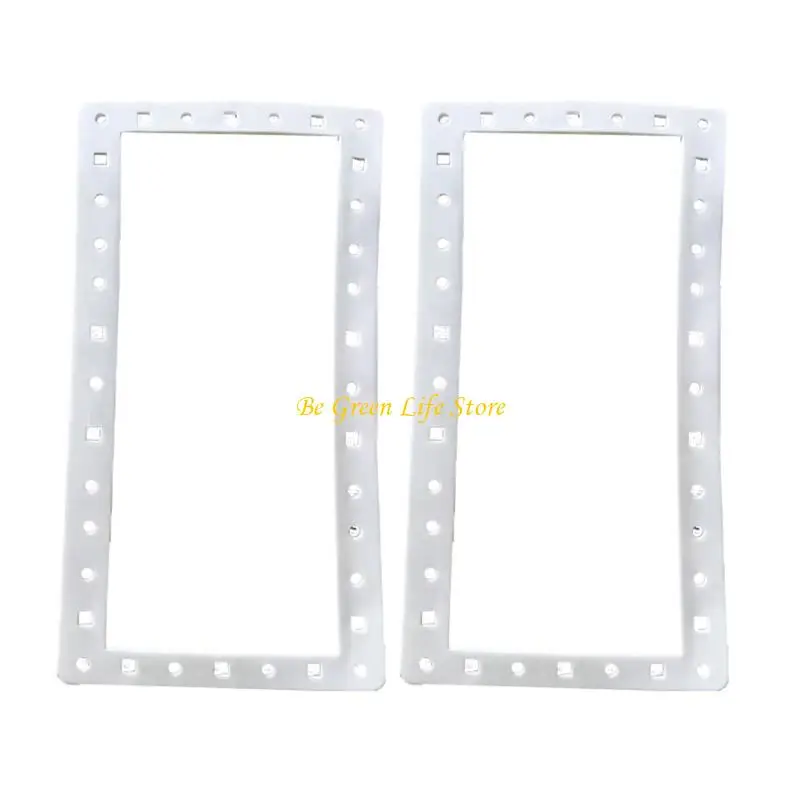 M7DF 2PCS SILICONE SKIMMER GASKET مجموعة SPX1091GW SP1091LX معدات البركة الفم