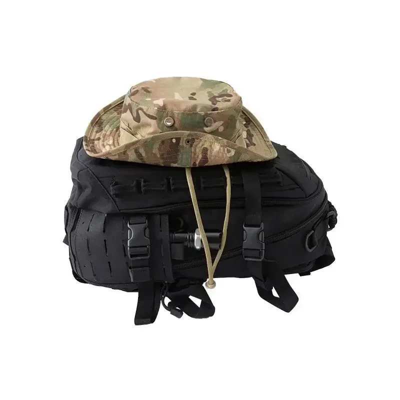 US Army Camouflage Boonie Hat Tactical Military Bucket Hats Summer Outdoor Hunting Hiking Multicam Camo Sun Cap For Men Women