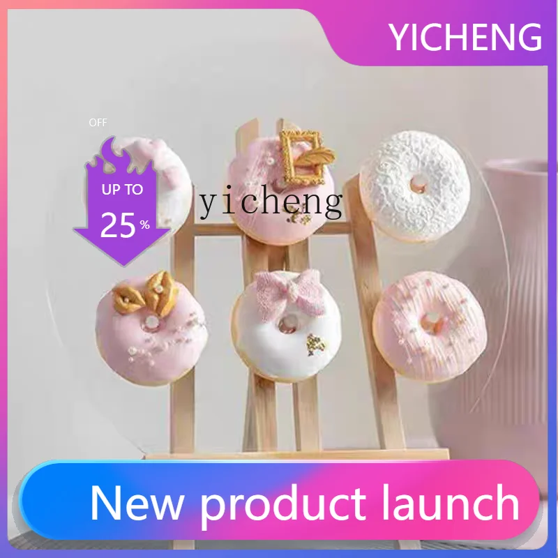 

LYY Iron Art Cake Shop Decoration Props Bakery Display Rack Dessert Table Ornament desk decoration