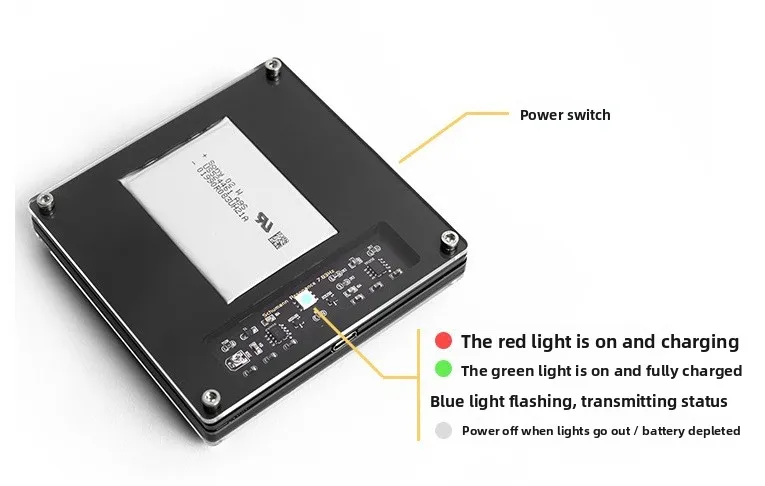 ELF Signal Generator, Electromagnetic Edition, ELF Pulse 7.83HZ Earth Resonance Frequency Tabletop Ornament