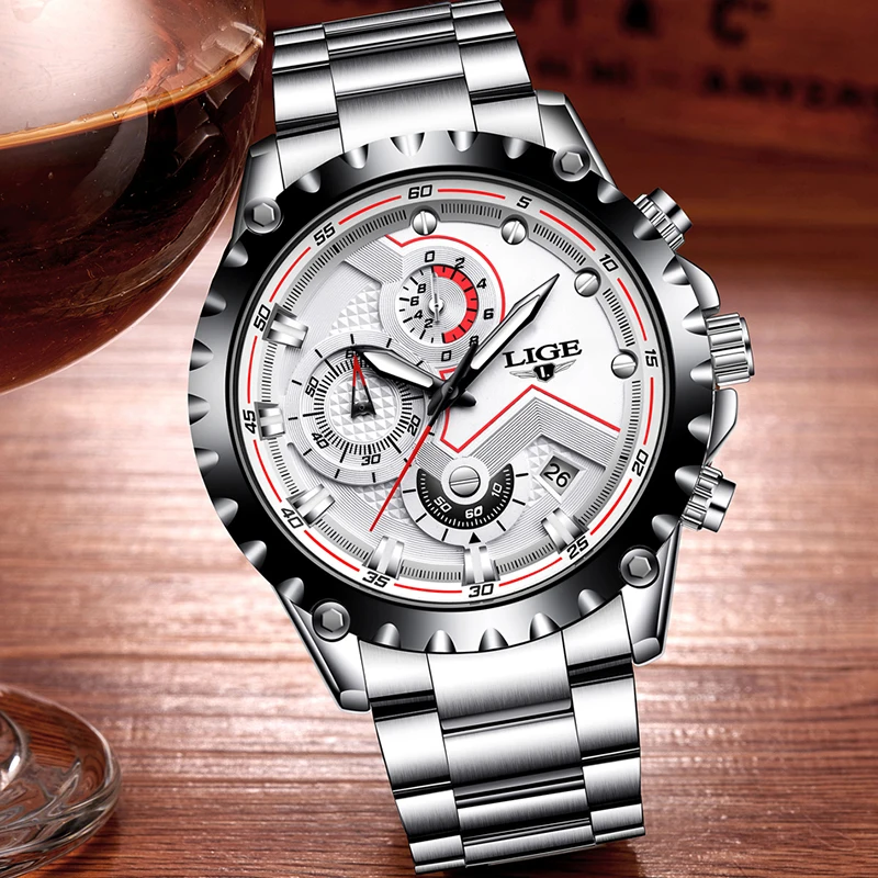 LIGE mode luxe homme montre ma - Luxury Watch Maker avis et prix