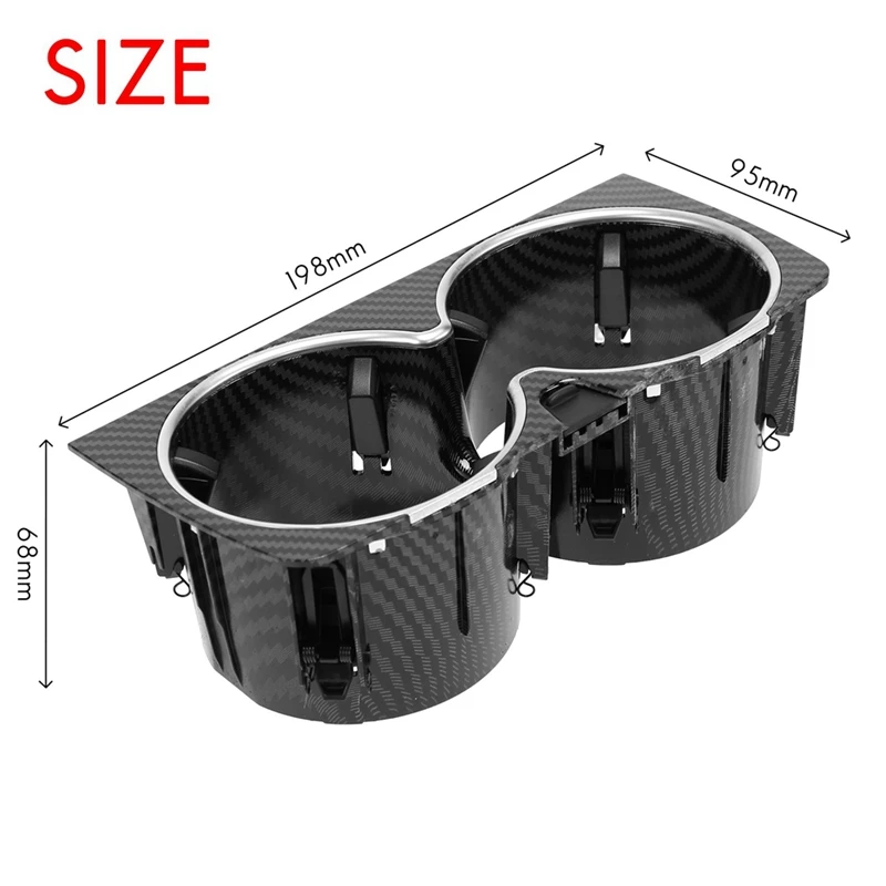 Automotive Center Console Drink Cup Holder Storage Box Water Cup Holder for Mercedes Benz W222 S-Class 18-20 A2226830075 A